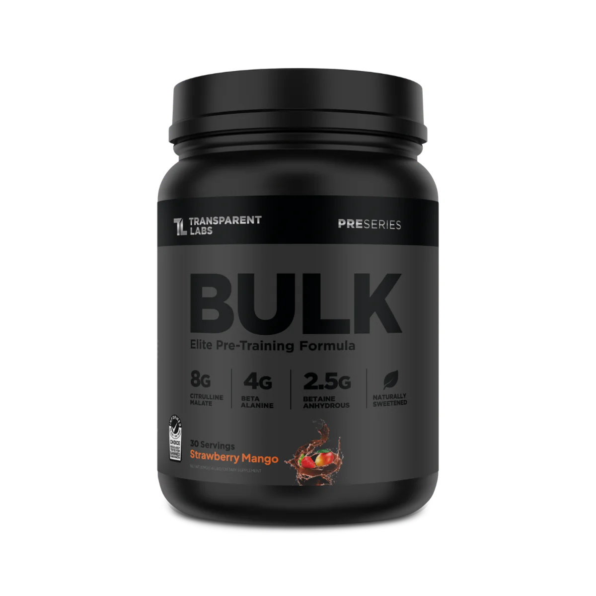 Pre-entrenamiento BULK BLACK