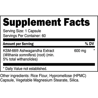 KSM-66 Ashwagandha ( 1 Capsule )