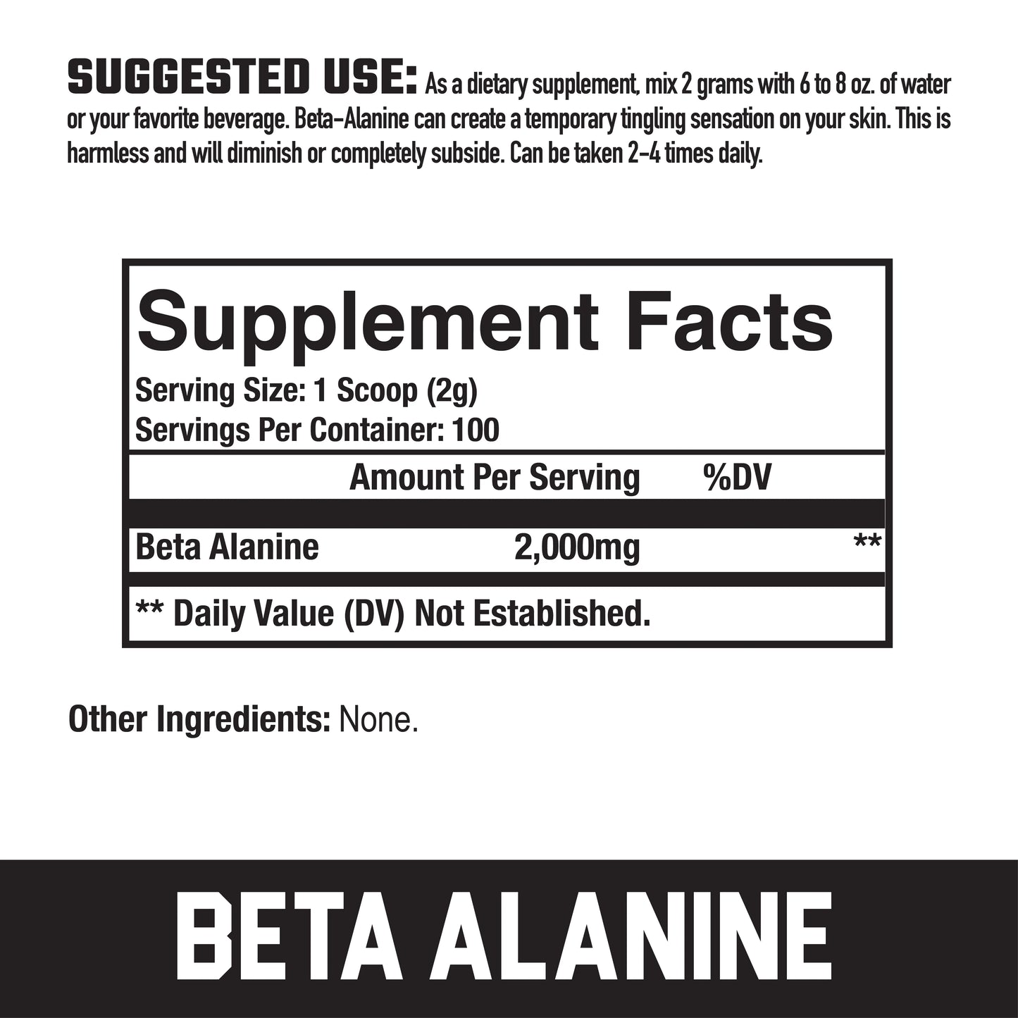 Beta Alanine