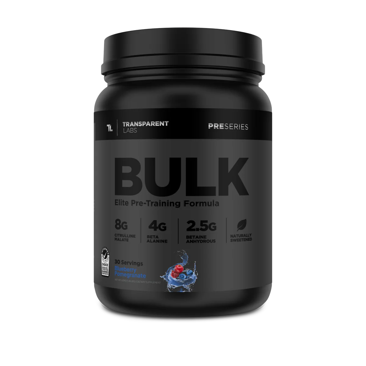 Pre-entrenamiento BULK BLACK