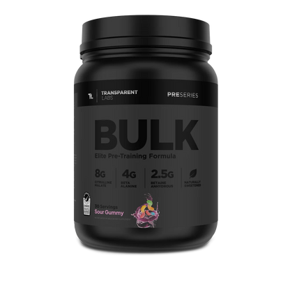 Pre-entrenamiento BULK BLACK