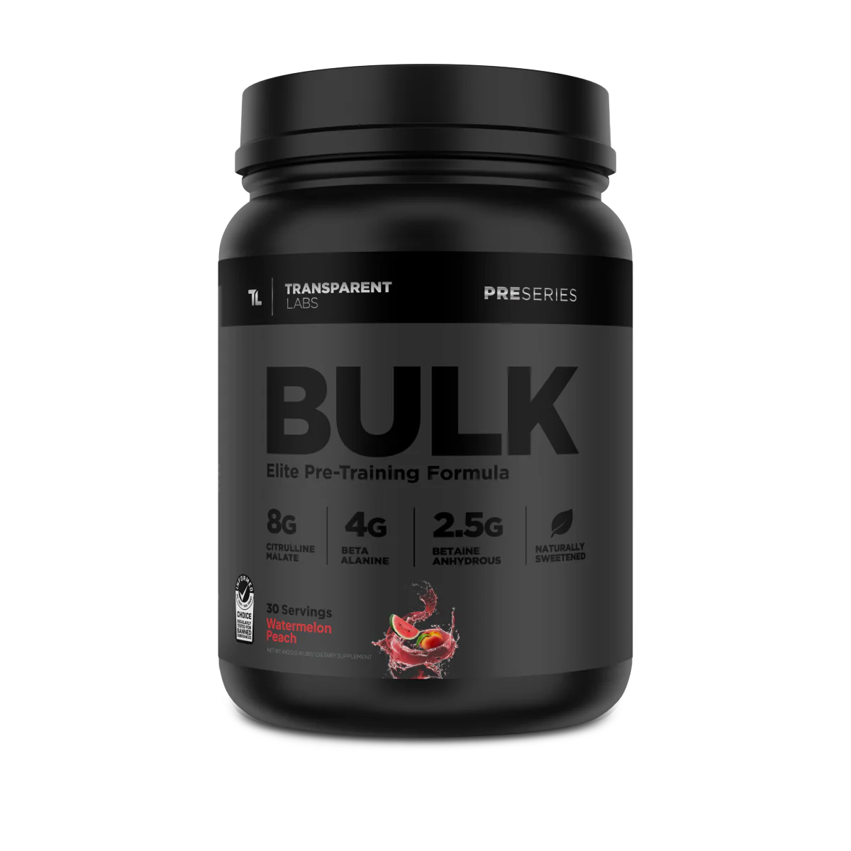 Pre-entrenamiento BULK BLACK