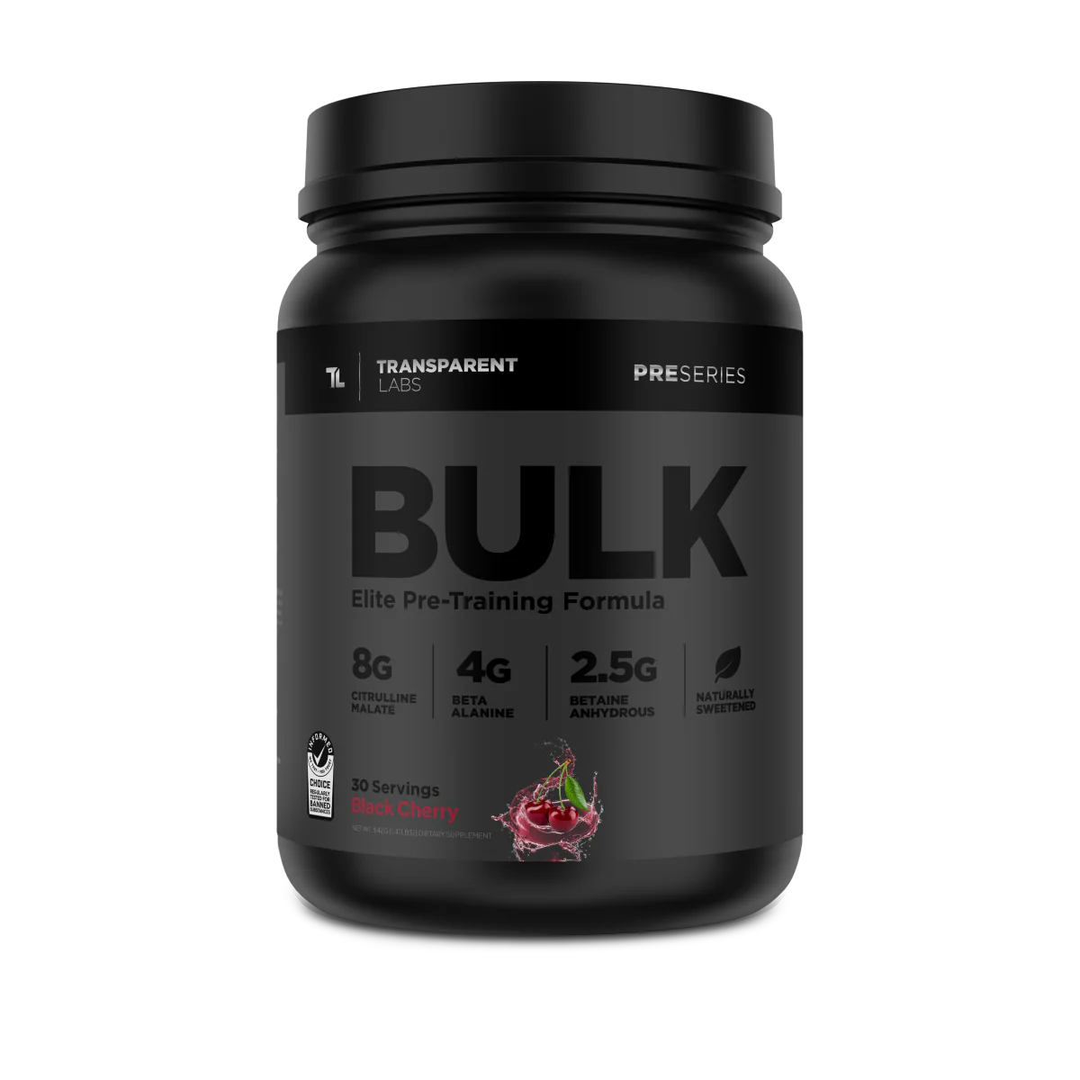 Pre-entrenamiento BULK BLACK