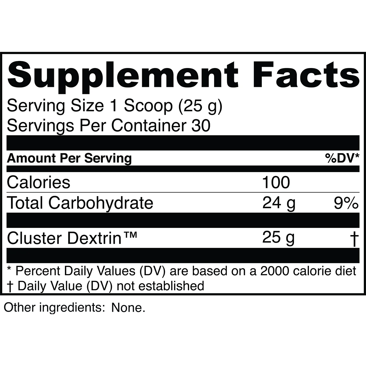 Cyclic Dextrin Fast-Acting Carb Powder