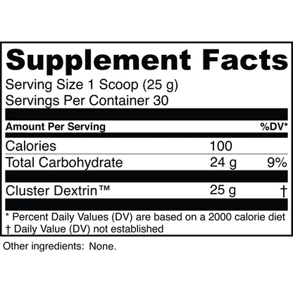 Cyclic Dextrin Fast-Acting Carb Powder