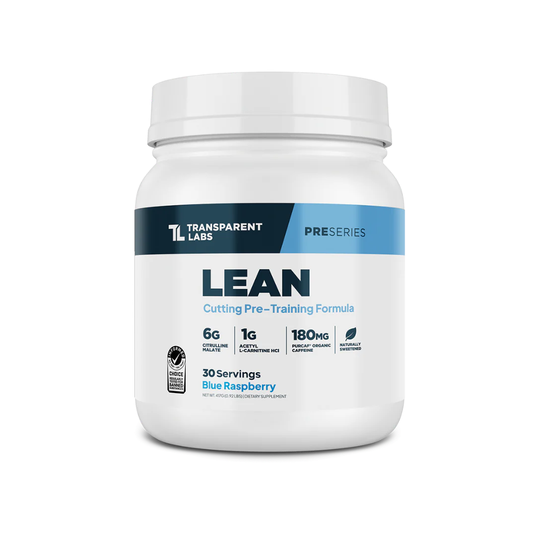 LEAN ERGOGENIC TRAINING & FAT-LOSS FORMULA