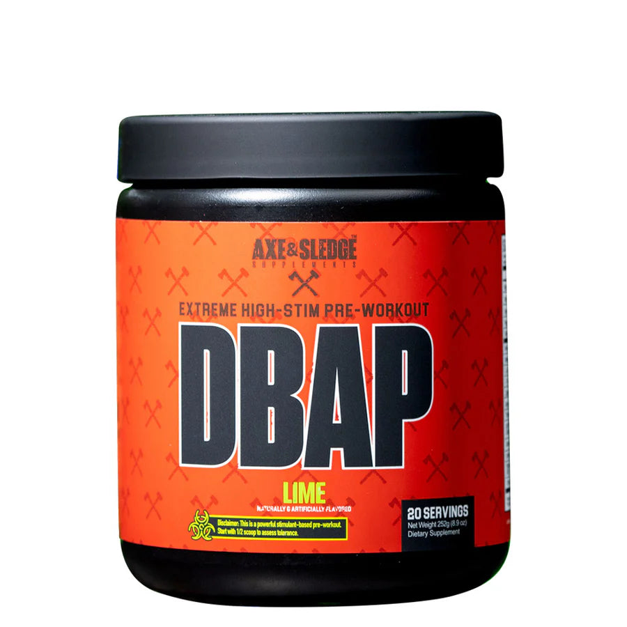 Axe & Sledge DBAP High Stim Pre Work Out