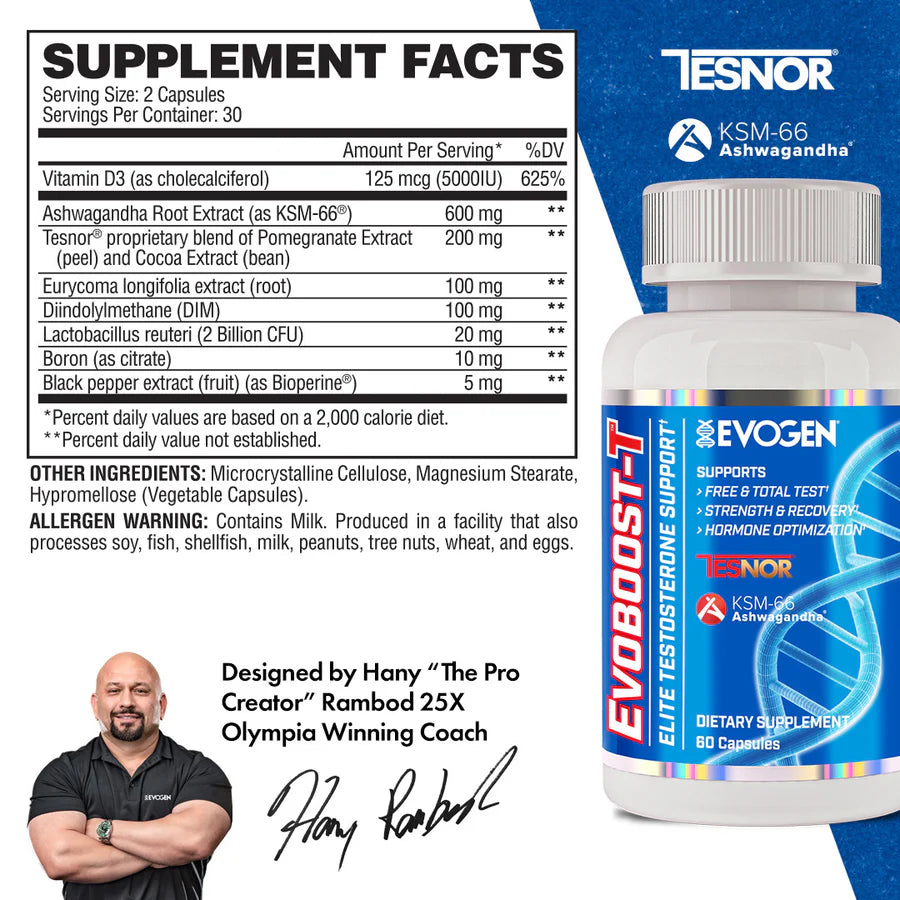 Evoboost-T Testosterone Booster