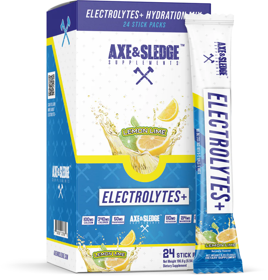 Axe & Sledge Electrolytes Sticks+ 24pk