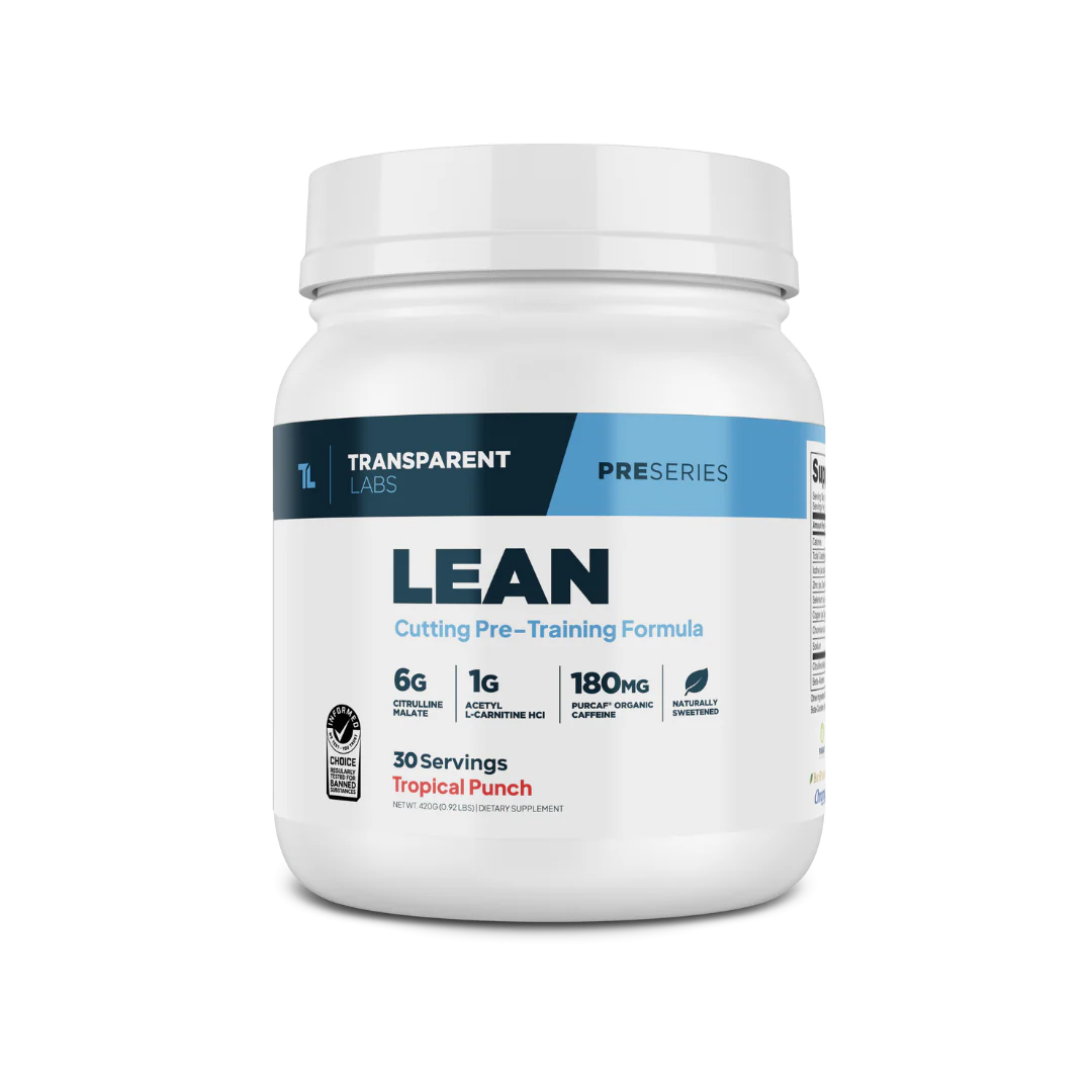 LEAN ERGOGENIC TRAINING & FAT-LOSS FORMULA