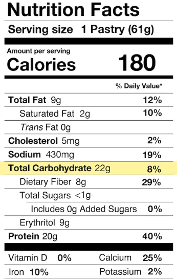 Protein Pastry