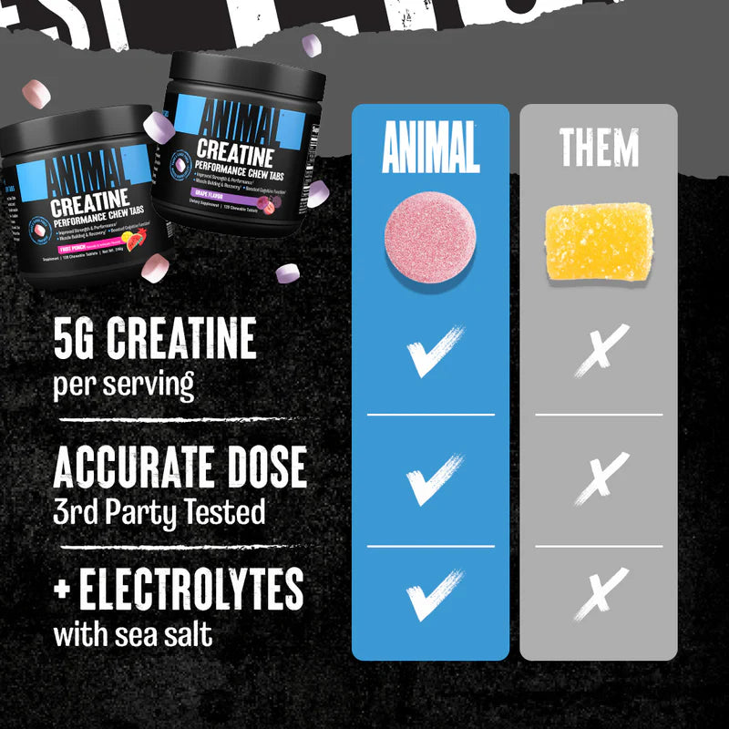 Animal Creatine Chews 30srv